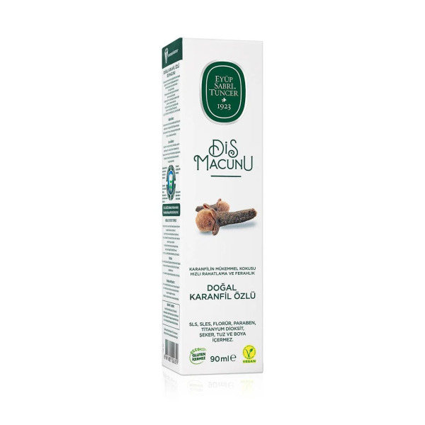 معجون أسنان أيوب صبري تونجر الطبيعي 90 جرام قرنفل - 3