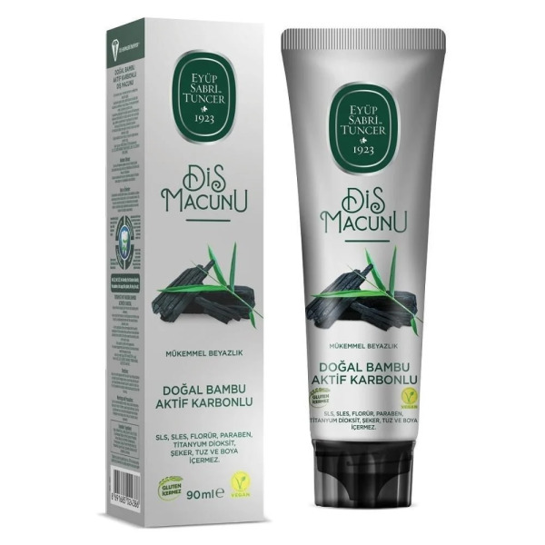 Eyüp Sabri Tuncer Doğal Bambu Karbonlu Diş Macunu 90 Gr - Eyüp Sabri Tuncer