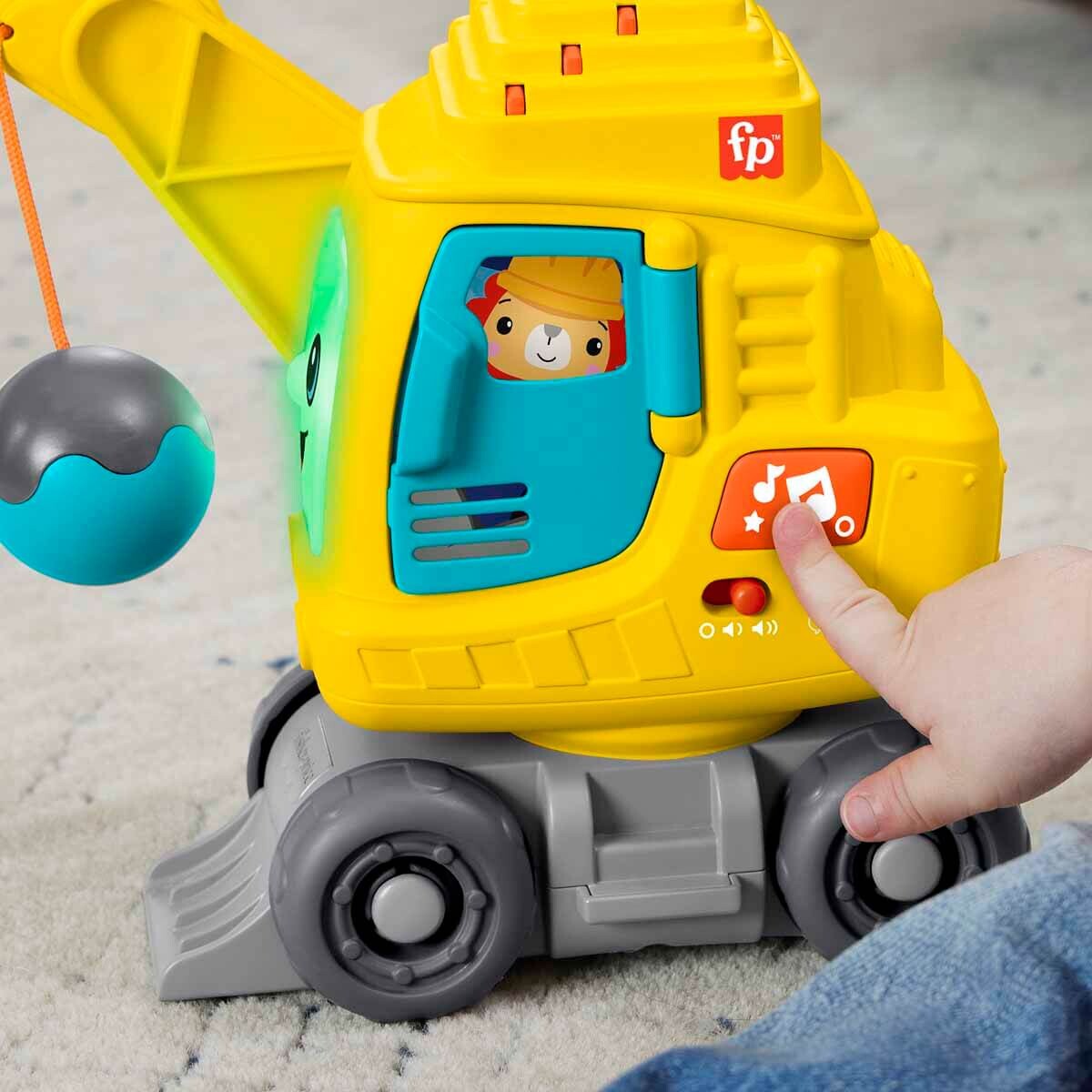 Fisher Price Eğitici Vinç HWY62 - 3