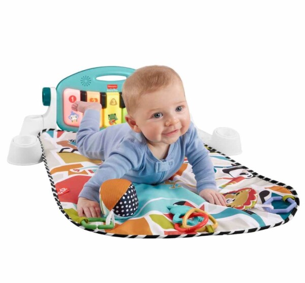 Fisher Price Sesli ve Işıklı Neşeli Hayvanlar Piyanolu Oyun Halısı HWY49 - 2