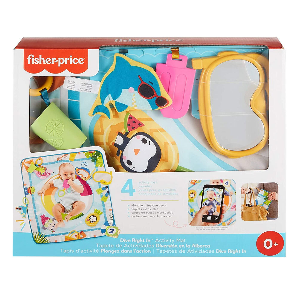Fisher Price Havuz Keyfi Oyun Minderi GRR44 - 1