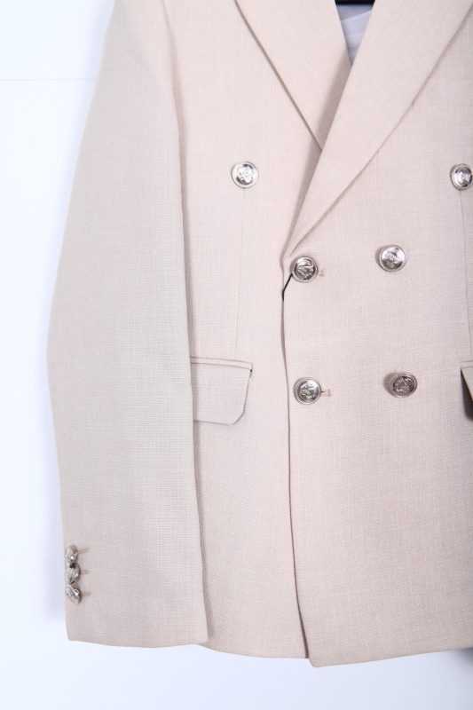 Erkek Çocuk Takım Elbise 10-14 Yaş 4146 Bej - 3