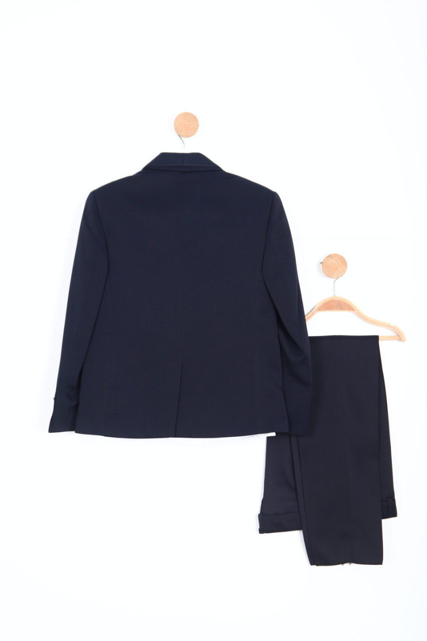 Erkek Çocuk Takım Elbise 7-11 Yaş 23908-3 Siyah - 2