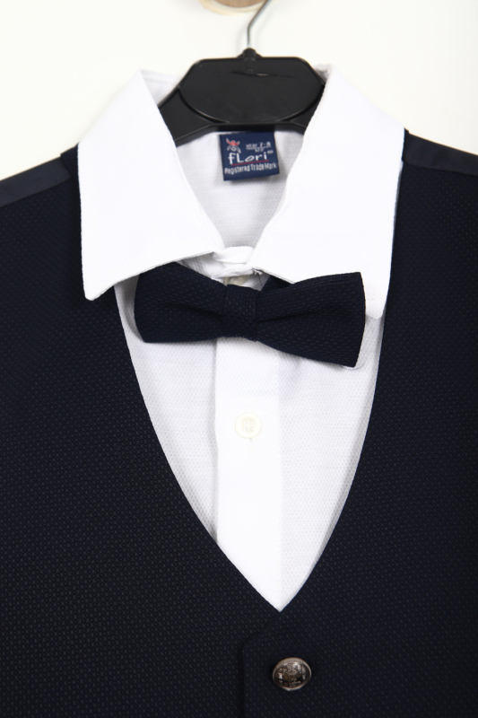 Erkek Çocuk Takım Elbise 7-11 Yaş 23908-3 Siyah - 6