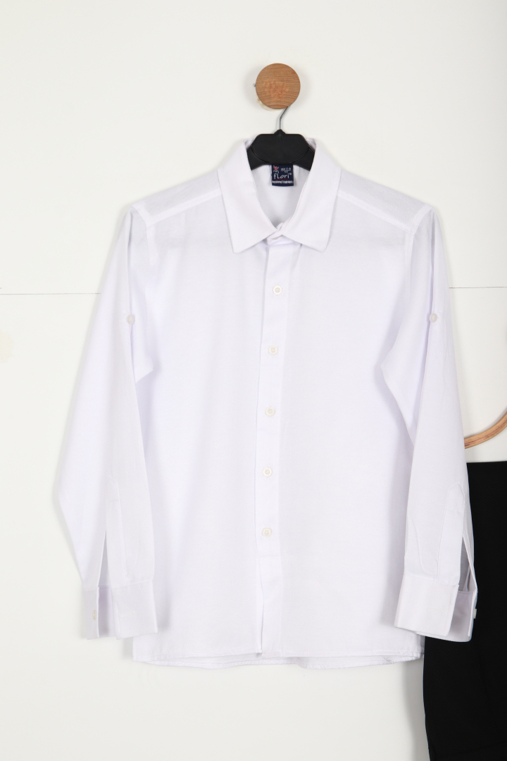 Erkek Çocuk Takım Elbise 7-11 Yaş 23908-3 Beyaz - 3