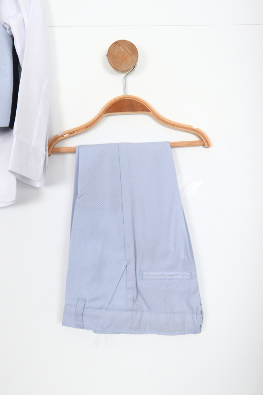 Erkek Çocuk Takım Elbise 7-11 Yaş 23908-3 Mavi - 6