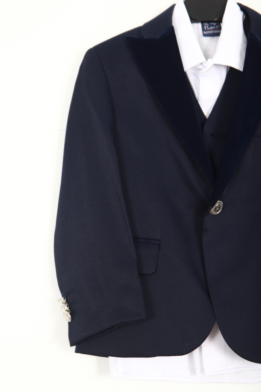 Erkek Çocuk Takım Elbise 2-5 Yaş 23908-2 Lacivert - 2