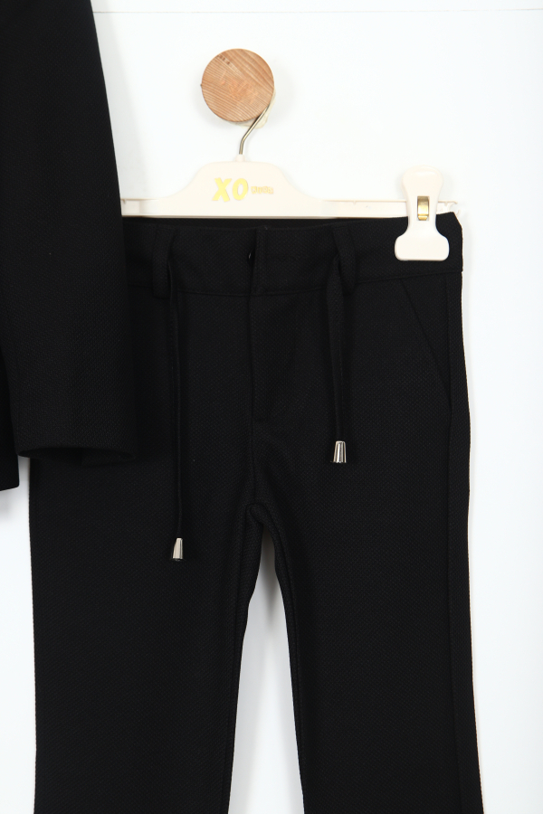 Erkek Çocuk Takım Elbise 5-8 Yaş 25903 Siyah - 2