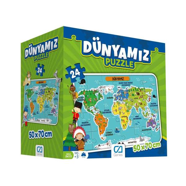 Games Dünyamız Puzzle 5025 - Games