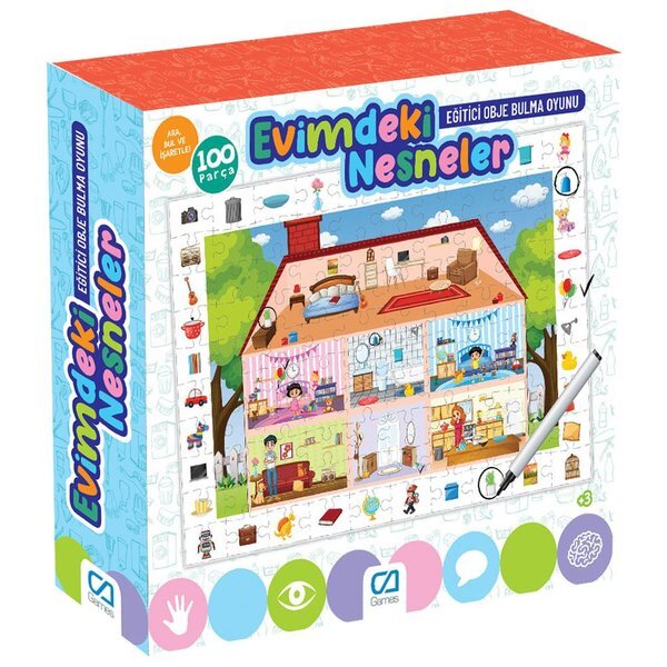 Games Evimdeki Nesneler 100 Parça 5150 - Games