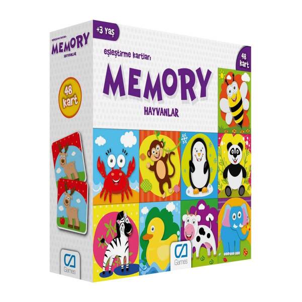 Games Eşleştirme Kartları Hayvanlar 48 Kart 5041 - Games