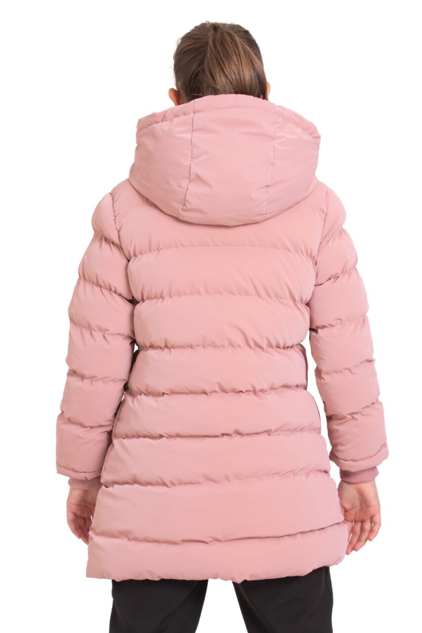 Kız Çocuk Mont 12-15 Yaş 8047 Pembe - 3