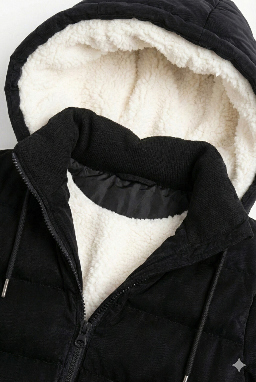 Kız Çocuk Mont 9-12 Yaş 8046 Siyah - 6