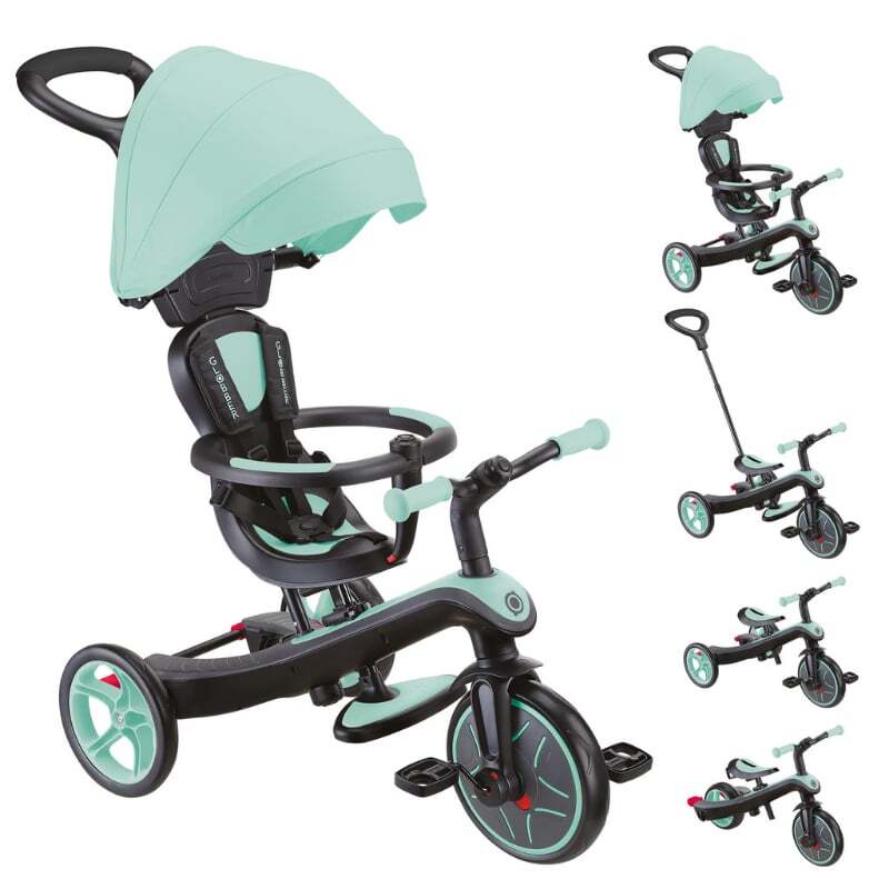Globber Explorer 4in1 Trike Bisiklet Mint Yeşili - 3