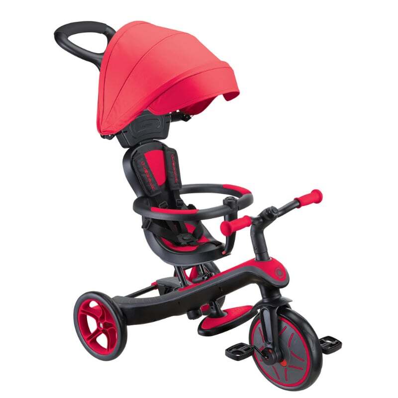 Globber Explorer 4in1 Trike Bisiklet Kırmızı - 1