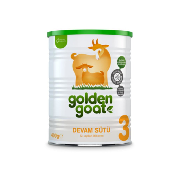 Golden Goat 3 Keçi Sütlü Devam Sütü 1+ Yaş 400 Gr - Golden Goat