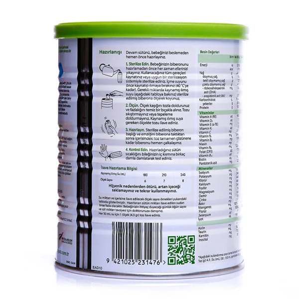 Golden Goat 2 Keçi Sütlü Devam Sütü 6-12 Ay 400 Gr - 3