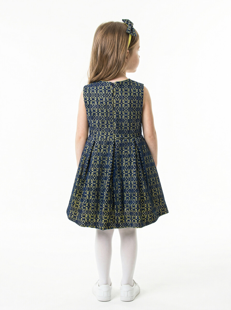 Kız Çocuk Yazlık Elbise 1-5 Yaş 9081 Lacivert - 2