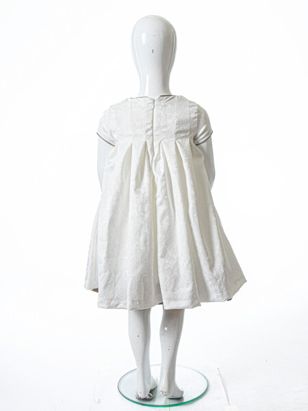 Kız Çocuk Yazlık Elbise 1-5 Yaş 9082 Beyaz - 4