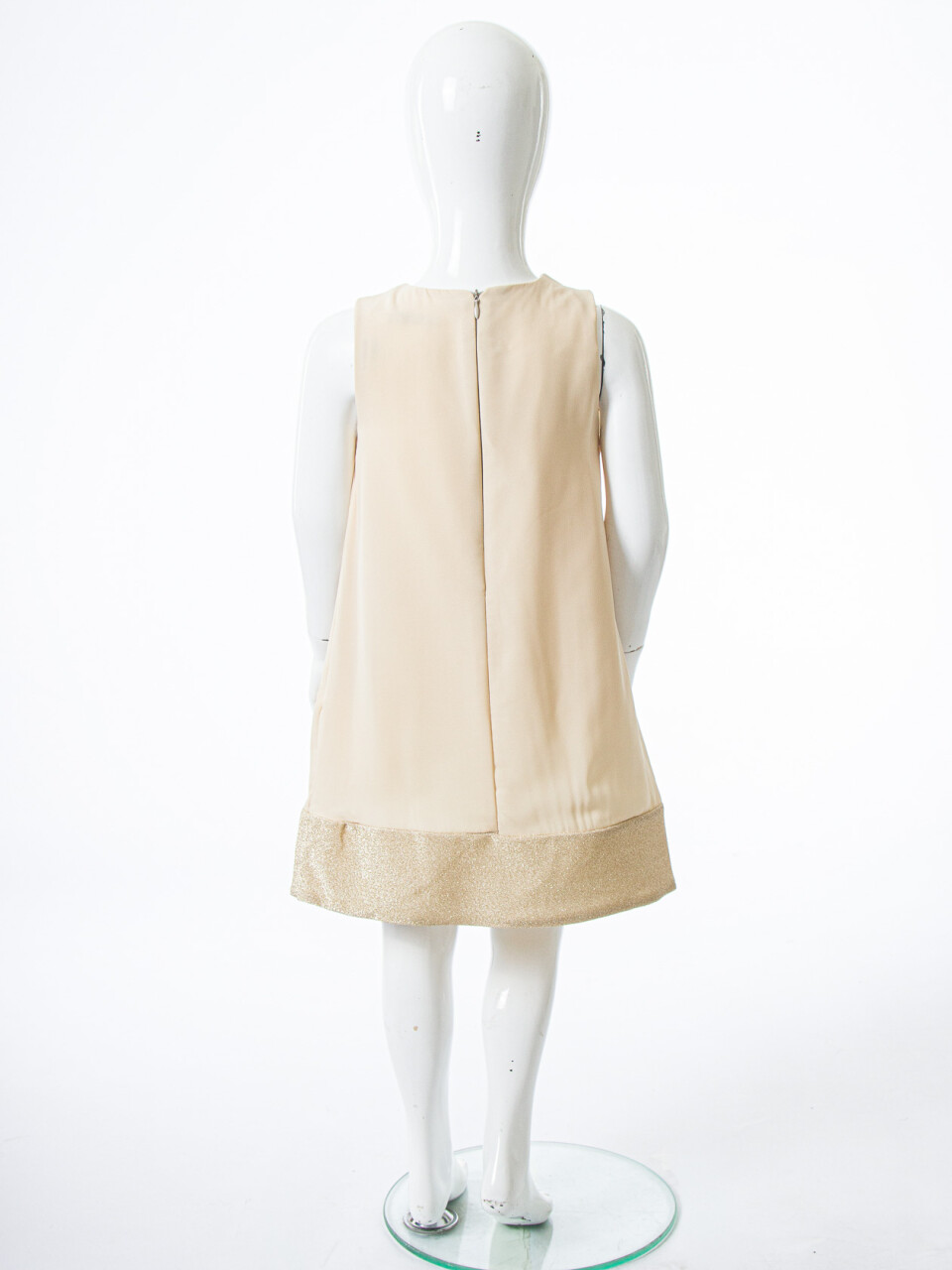 Kız Çocuk Yazlık Elbise 1-5 Yaş 9083 Camel - 4