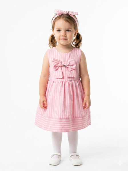 فستان صيفي للبنات من عمر 6 إلى 36 شهرًا 9086 - GRATA