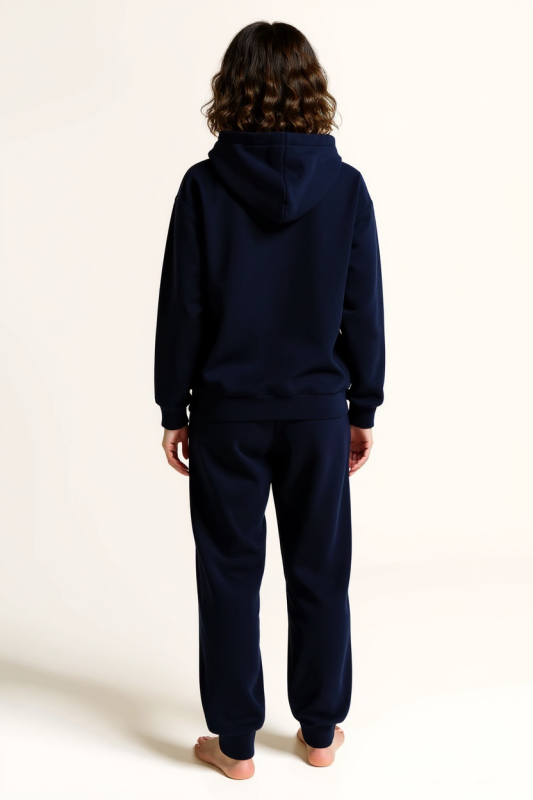 Kız Çocuk Eşofman Takım 10-16 Yaş 7432 Siyah - 2