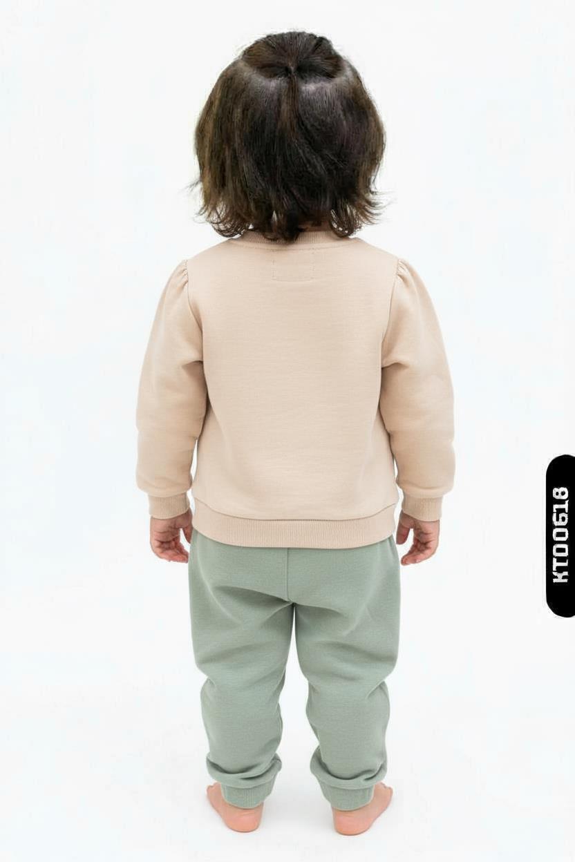 Kız Çocuk Eşofman Takım 3-12 Ay 2001 Pembe - 3