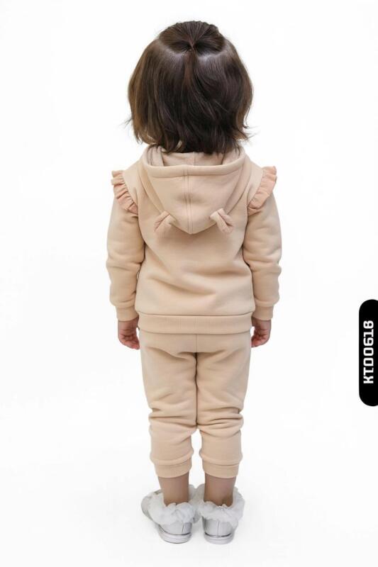 Kız Çocuk Eşofman Takım 6-36 Ay 7030 Pembe - 3