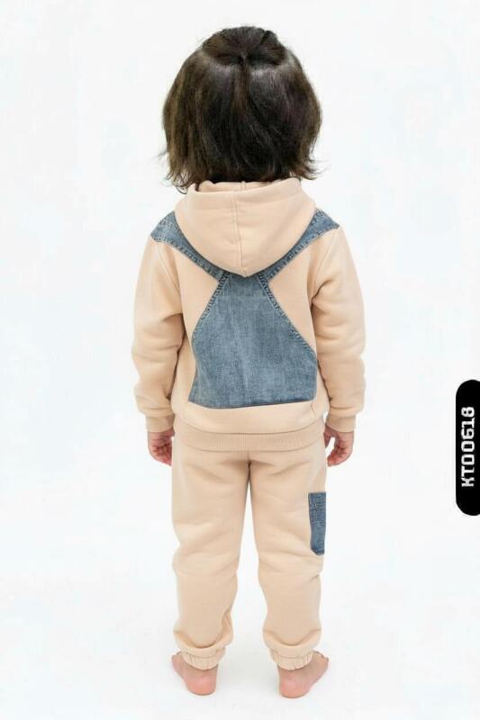 Kız Çocuk Eşofman Takım 1-5 Yaş 7033 Pembe - 2