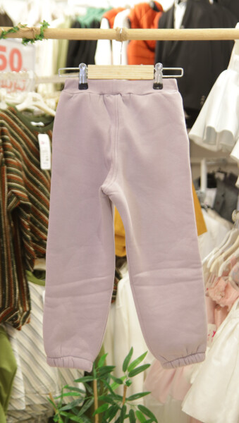 Kız Çocuk Eşofman Takım 4-8 Yaş 7227 Mor - 7