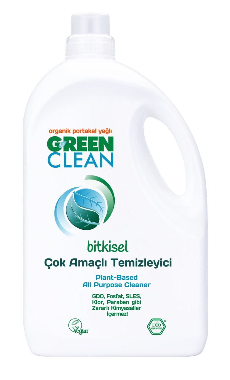 Green Clean Bitkisel Çok Amaçlı Temizleyici 2750 ml - 1