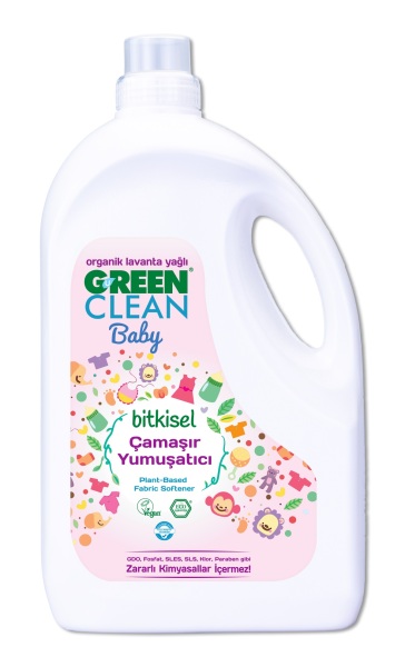 Green Clean Baby Bitkisel Çamaşır Yumuşatıcı 2750 ml - Green Clean