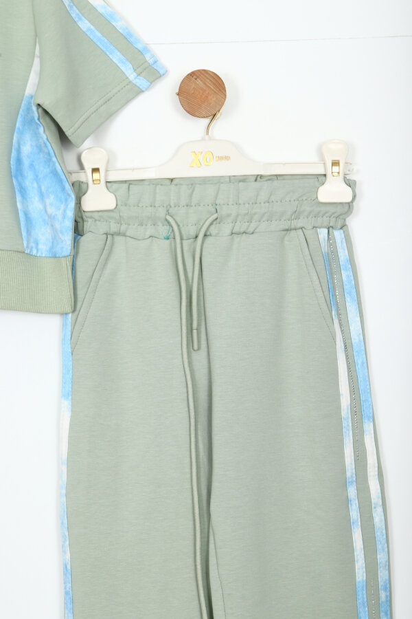 Kız Çocuk Eşofman Takım 6-12 Yaş 30064 Mint - 3