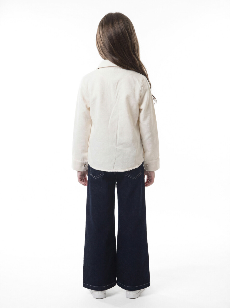 Kız Çocuk Folarlı 3'lu Alt Üst Takım 7-14 Yaş 3953-4953 Kahverengi - 4