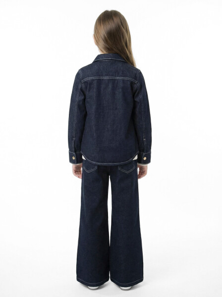 Kız Çocuk 3'lu Alt Üst Takım 7-14 Yaş 3912-4912 Bej - 4