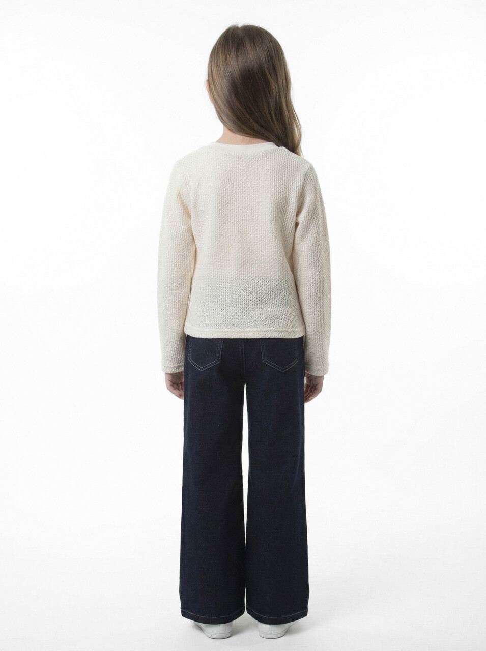 Kız Çocuk 3'lu Alt Üst Takım 7-14 Yaş 3912-4912 Bej - 6