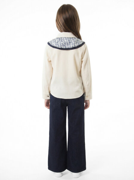 Kız Çocuk 3'lu Alt Üst Takım 7-14 Yaş 3904-4904 Gri - 4