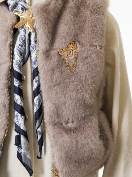 Kız Çocuk 3'lu Alt Üst Takım 7-14 Yaş 3904-4904 Gri - 5