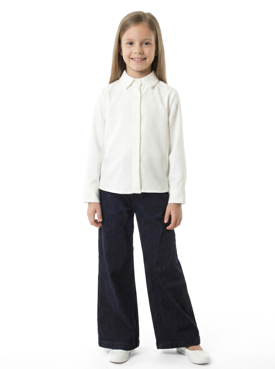 Kız Çocuk 4'lu Alt Üst Takım 7-14 Yaş 3927-4927 Ekru - 5