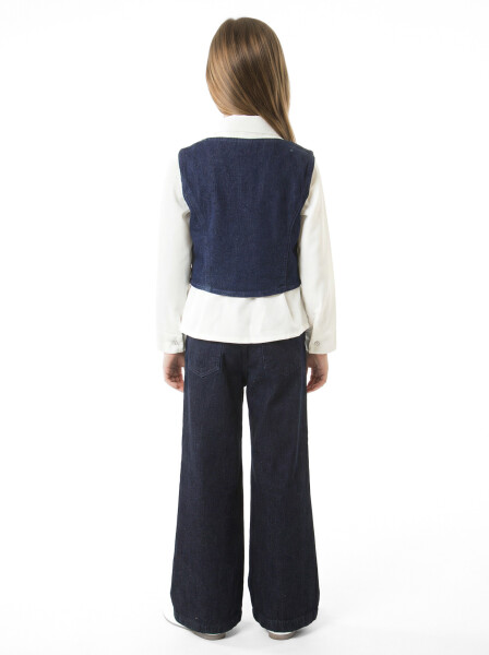 Kız Çocuk 4'lu Alt Üst Takım 7-14 Yaş 3927-4927 Bordo - 4