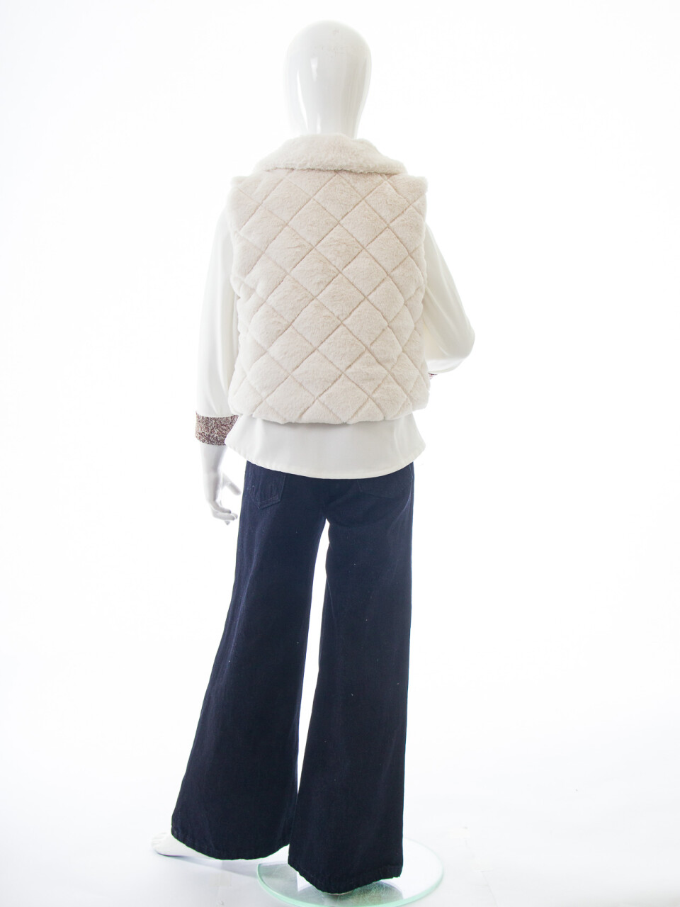 Kız Çocuk 3'lu Alt Üst Takım 7-14 Yaş 3958-4958 Ekru - 6