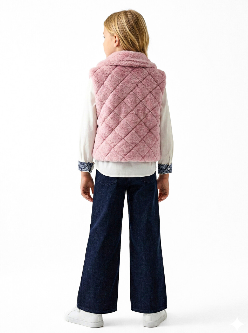 Kız Çocuk 3'lu Alt Üst Takım 7-14 Yaş 3958-4958 Pembe - 3