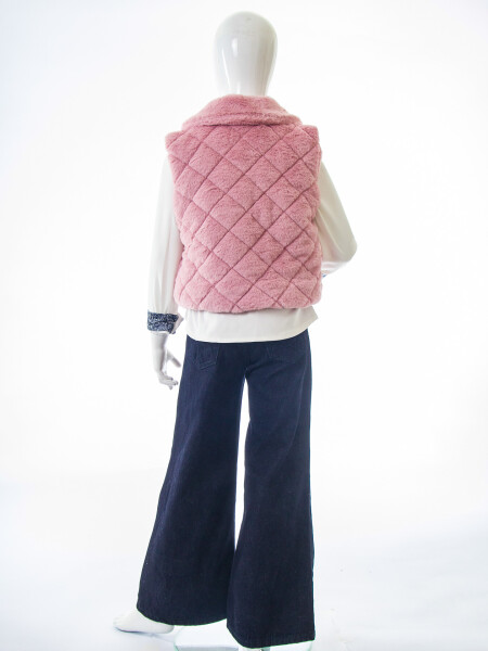 Kız Çocuk 3'lu Alt Üst Takım 7-14 Yaş 3958-4958 Pembe - 8