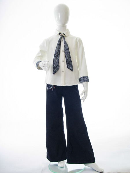 Kız Çocuk 3'lu Alt Üst Takım 7-14 Yaş 3958-4958 Pembe - 9