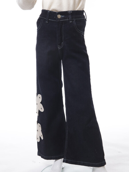 Kız Çocuk Folarlı 3'lu Alt Üst Takım 7-14 Yaş 3907-4907 Ekru - 5