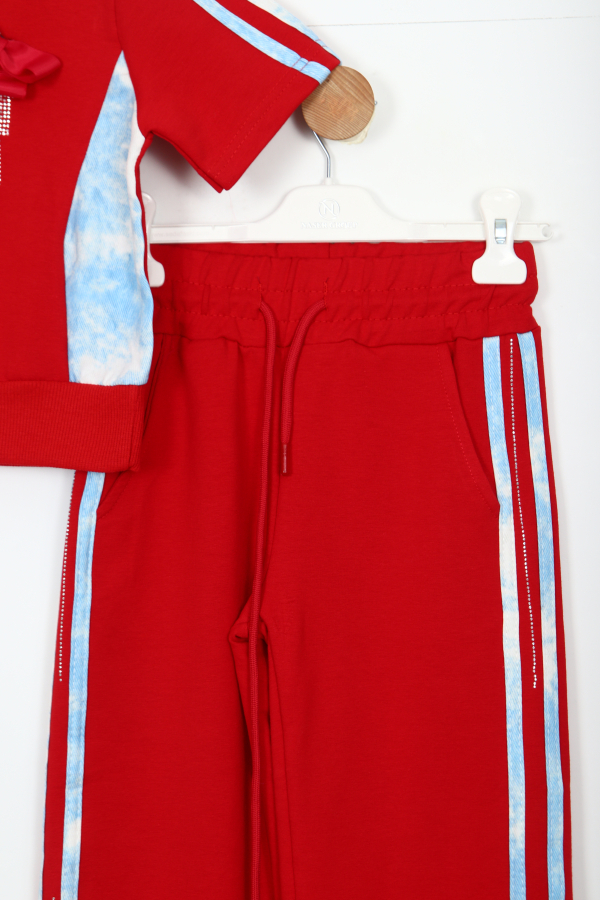 بدلة رياضية للبنات من عمر 6 إلى 12 سنة 30064 - 3