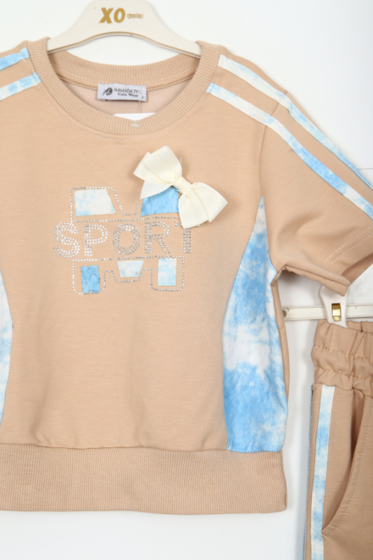 بدلة رياضية للبنات من عمر 6 إلى 12 سنة 30064 - 2