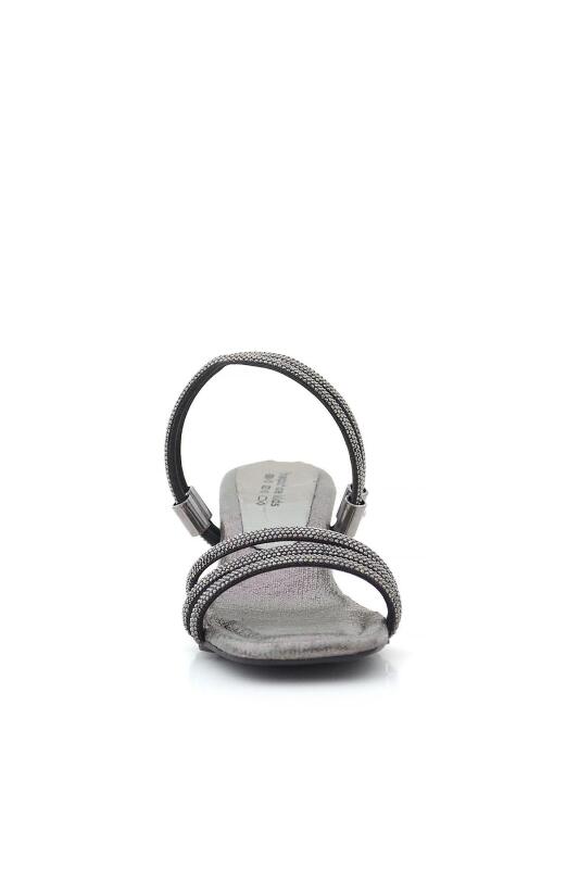 نعال جودي بلاتينيوم ستونيد للبنات بكعب عالٍ - 4