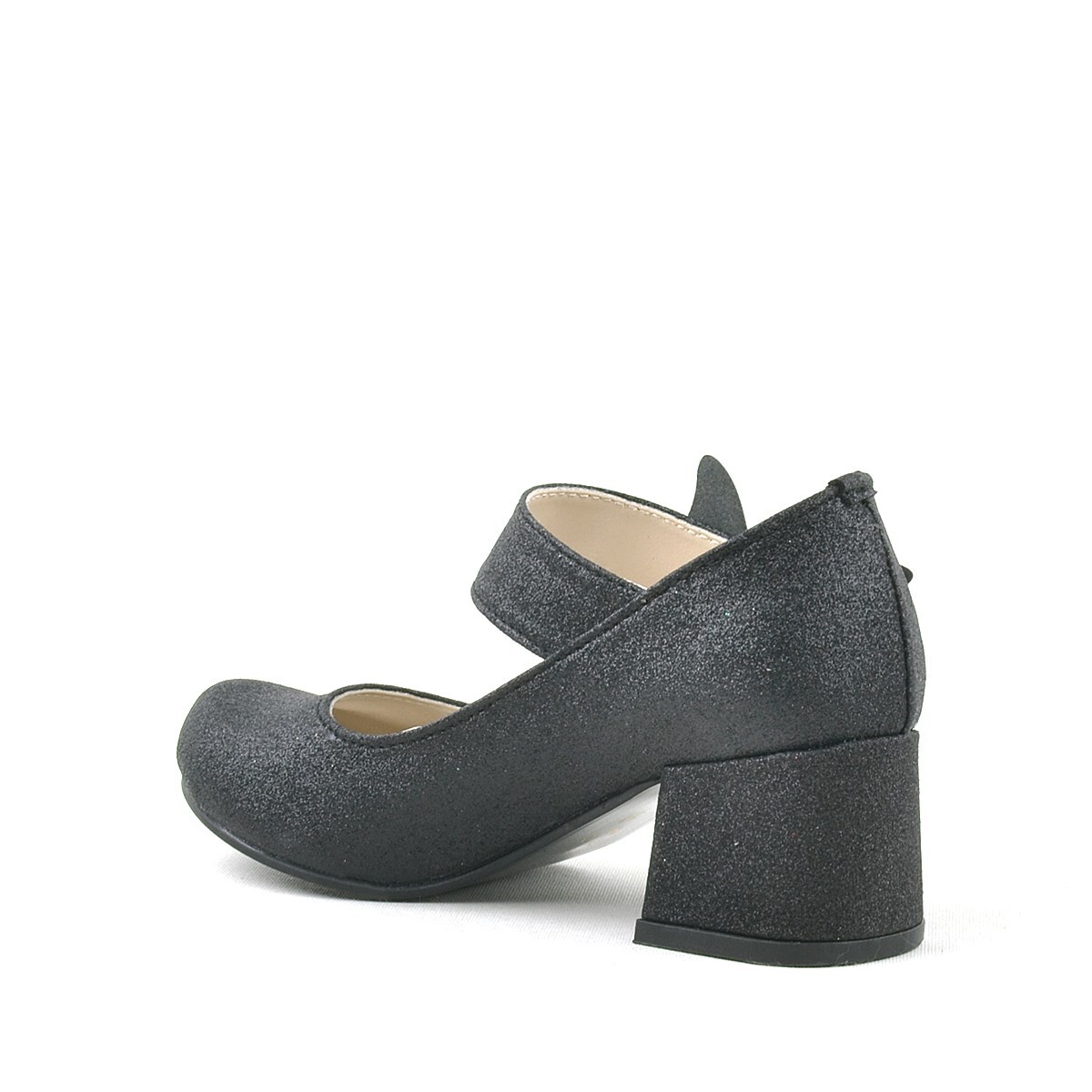 حذاء وينكس بلاك سباركلي باترفلاي للبنات بكعب عالٍ - 4