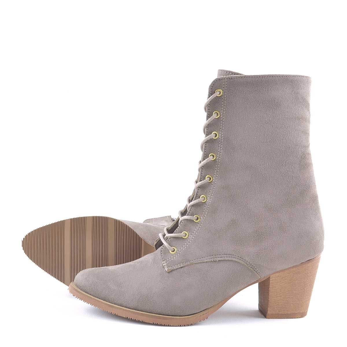 حذاء بكعب من فرو المنك من فيونيت - 4